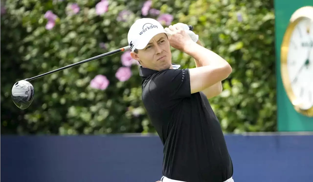 Scottie Scheffler, Matt Fitzpatrick share lead with a big chasing pack at BMW Championship