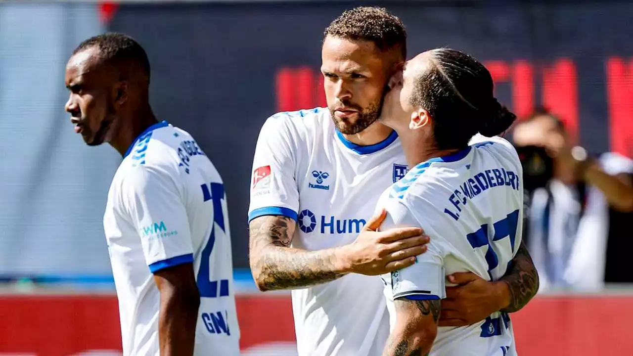 kiel verpasst sprung an die spitze - schalke schwächelt