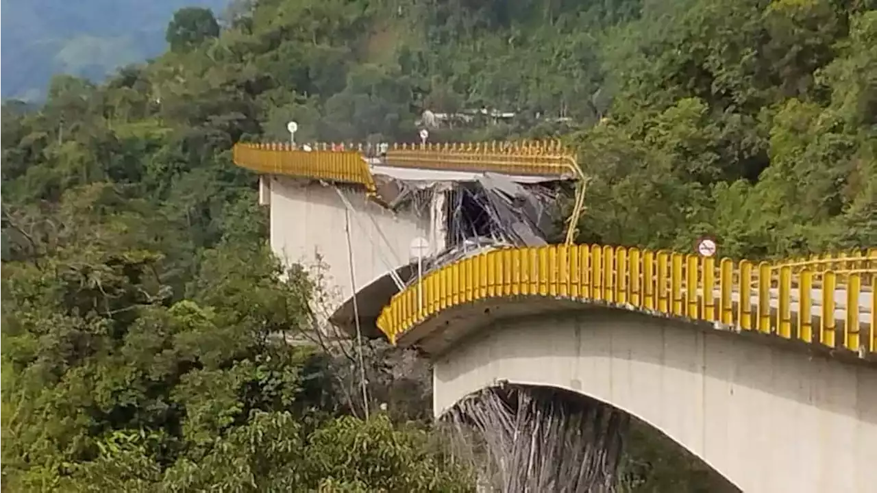 Colapsó puente en la vía Sogamoso