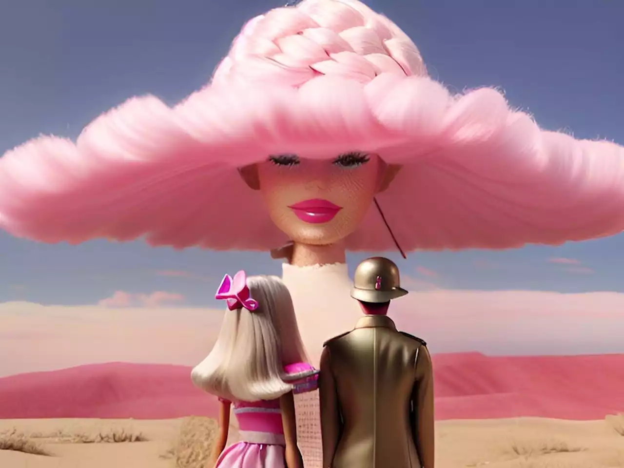 An artist used AI to put Barbie in the internet's weirdest memes and moments — check out the darkly subversive images