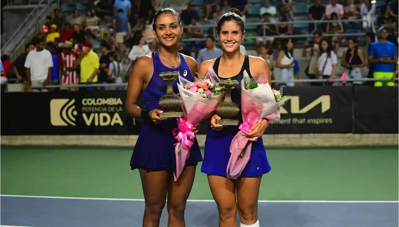 Colombia, subcampeona en los dobles del Barranquilla Open 2023