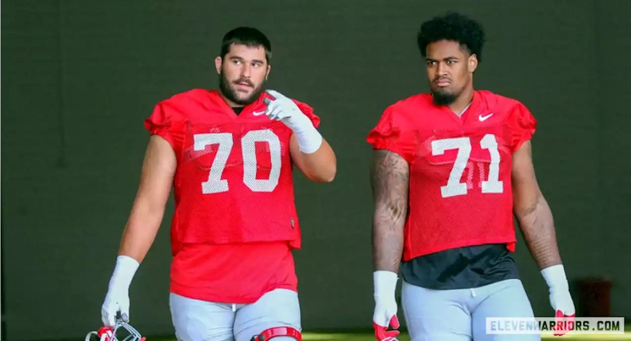 Ryan Day Expects Josh Simmons, Carson Hinzman and Josh Fryar to Round Out Ohio State’s Starting Offensive Line