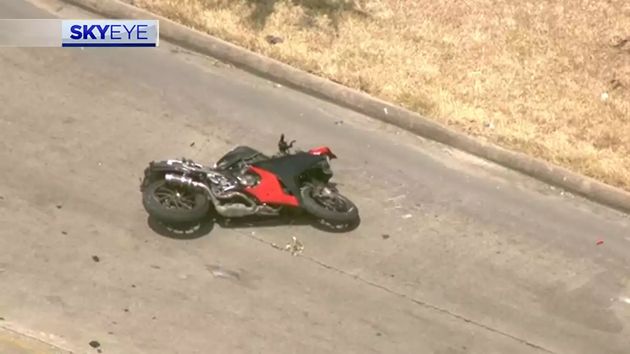 Investigation underway after 1 killed in crash involving motorcycle in northeast Houston, police say