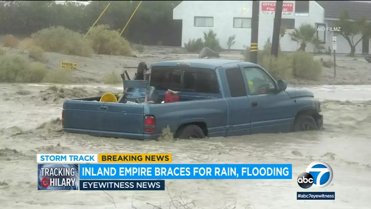 Tropical Storm Hilary brings major flooding to Palm Springs and Coachella Valley