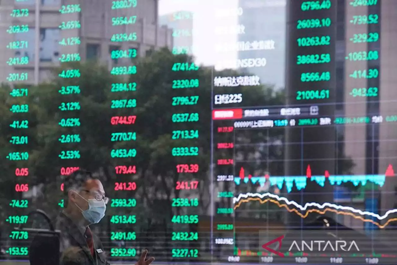 Saham China dibuka melemah, indeks Shanghai menyusut 0,19 persen