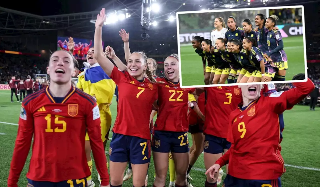 'Daban todo en cada balón': España se rinde a lo hecho por Colombia en el Mundial Femenino