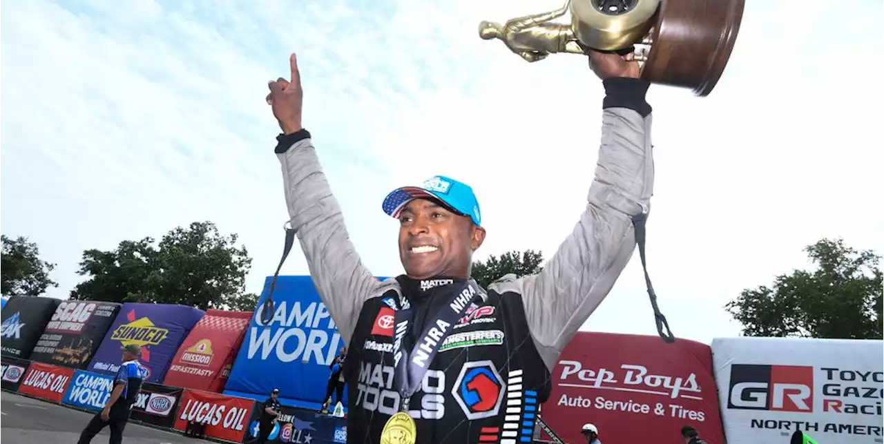 NHRA Brainerd Results, Notes: Antron Brown Scores 'Butt-Cheek-Quivering' Top Fuel Win