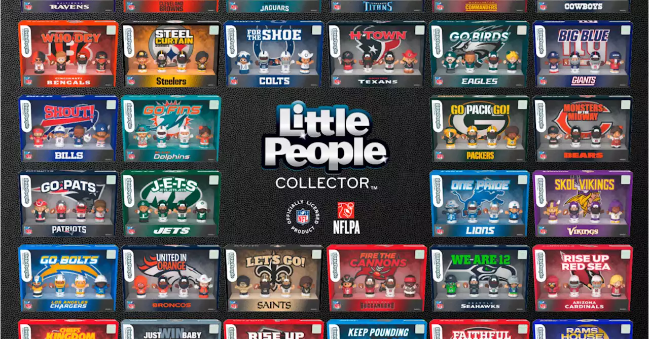 It is a Touchdown with Mattel’s New Little People Collector NFL Sets