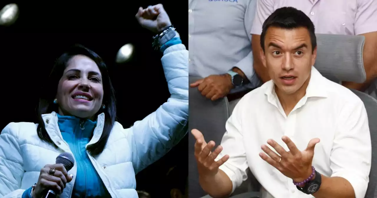 Elecciones en Ecuador: Luisa González y Daniel Noboa se enfrentarán en segunda vuelta presidencial