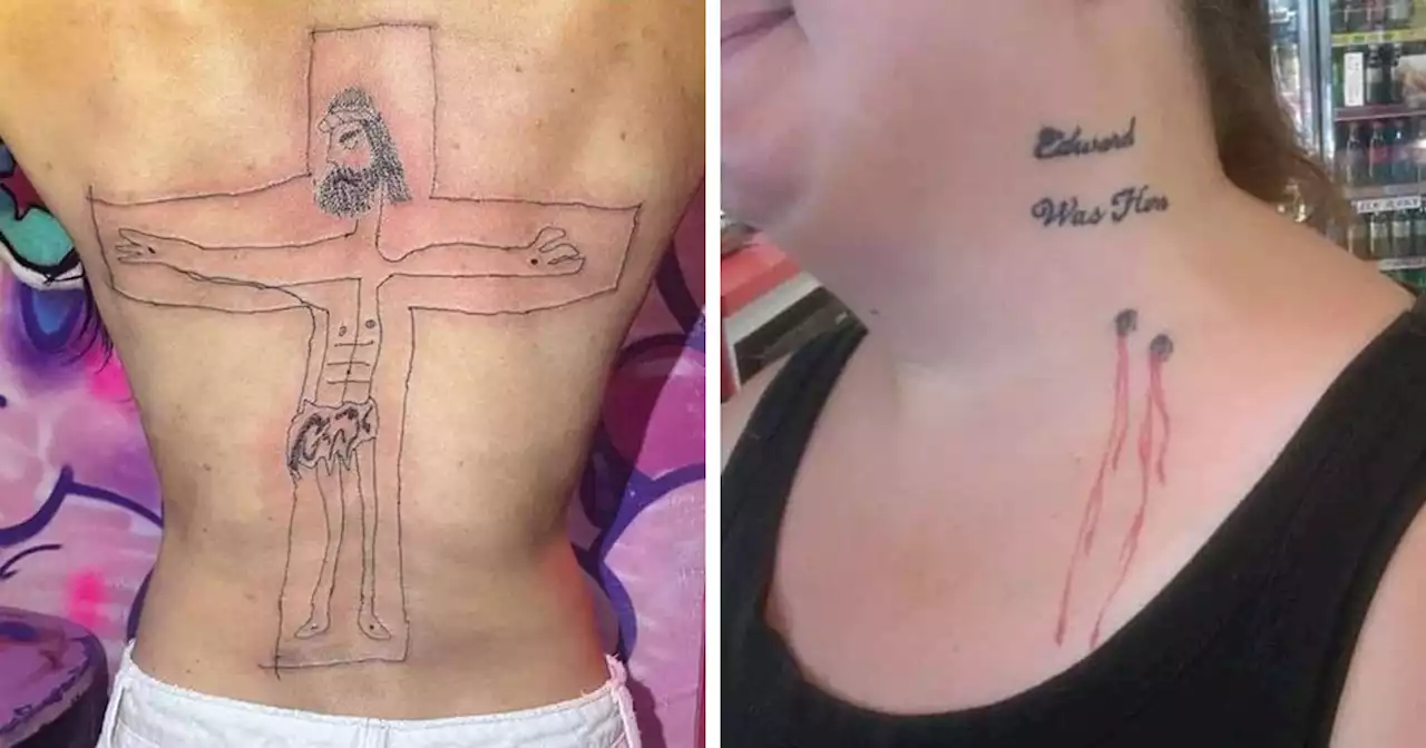 82 Exceptionally Bad Tattoos That Got Shamed On This Facebook Page