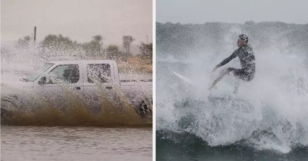 14 Photos That Show The Intense And Historic Impact Of Tropical Storm Hilary In Southern California