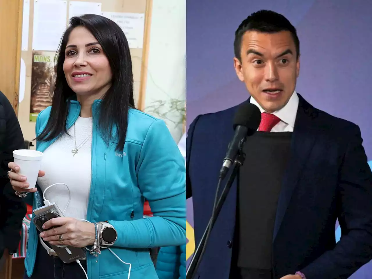 Luisa González y Daniel Noboa van para segunda vuelta presidencial en Ecuador