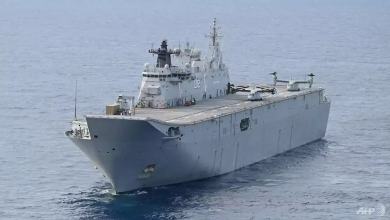 Australia's biggest warship deployed in Philippine drills