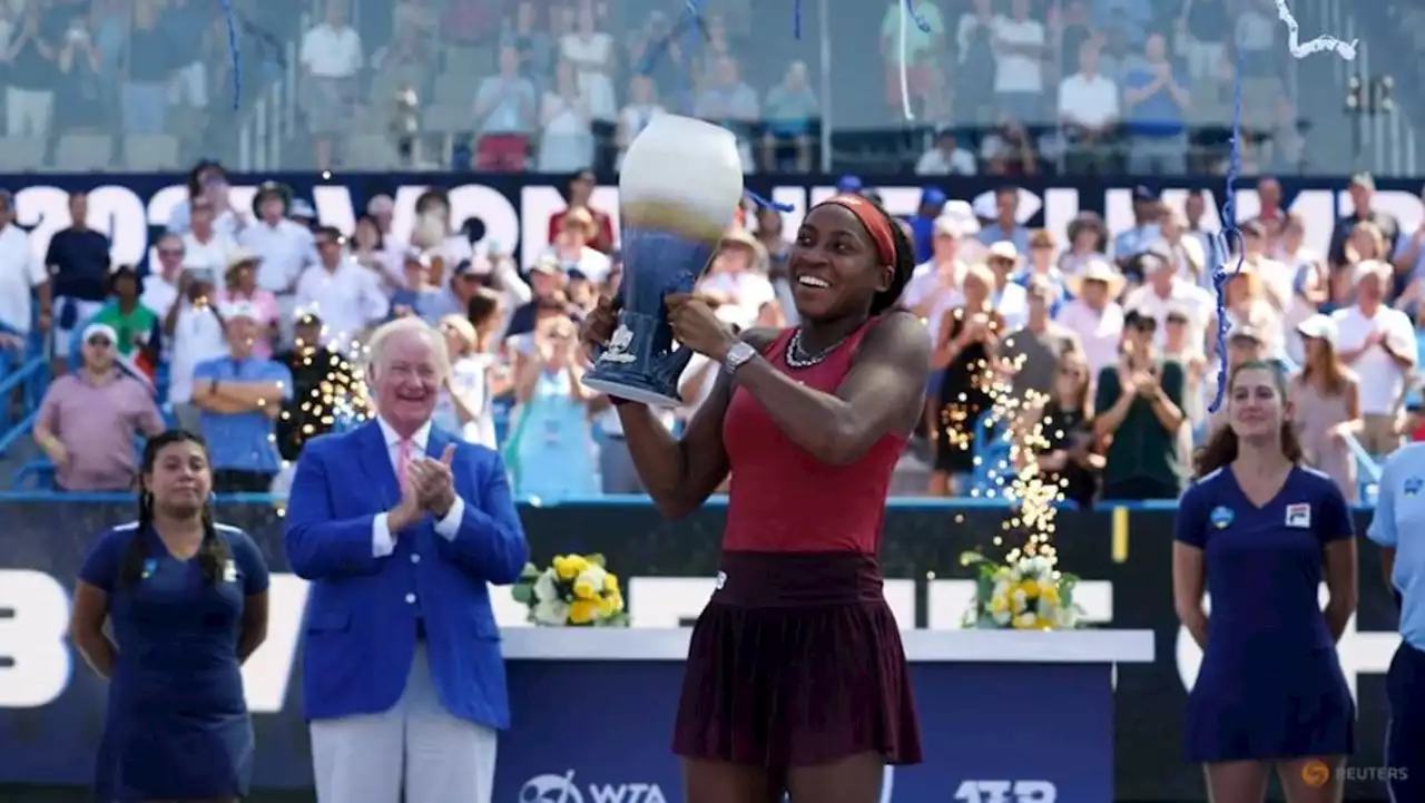 WTA roundup: Coco Gauff wins second title this month in Cincinnati