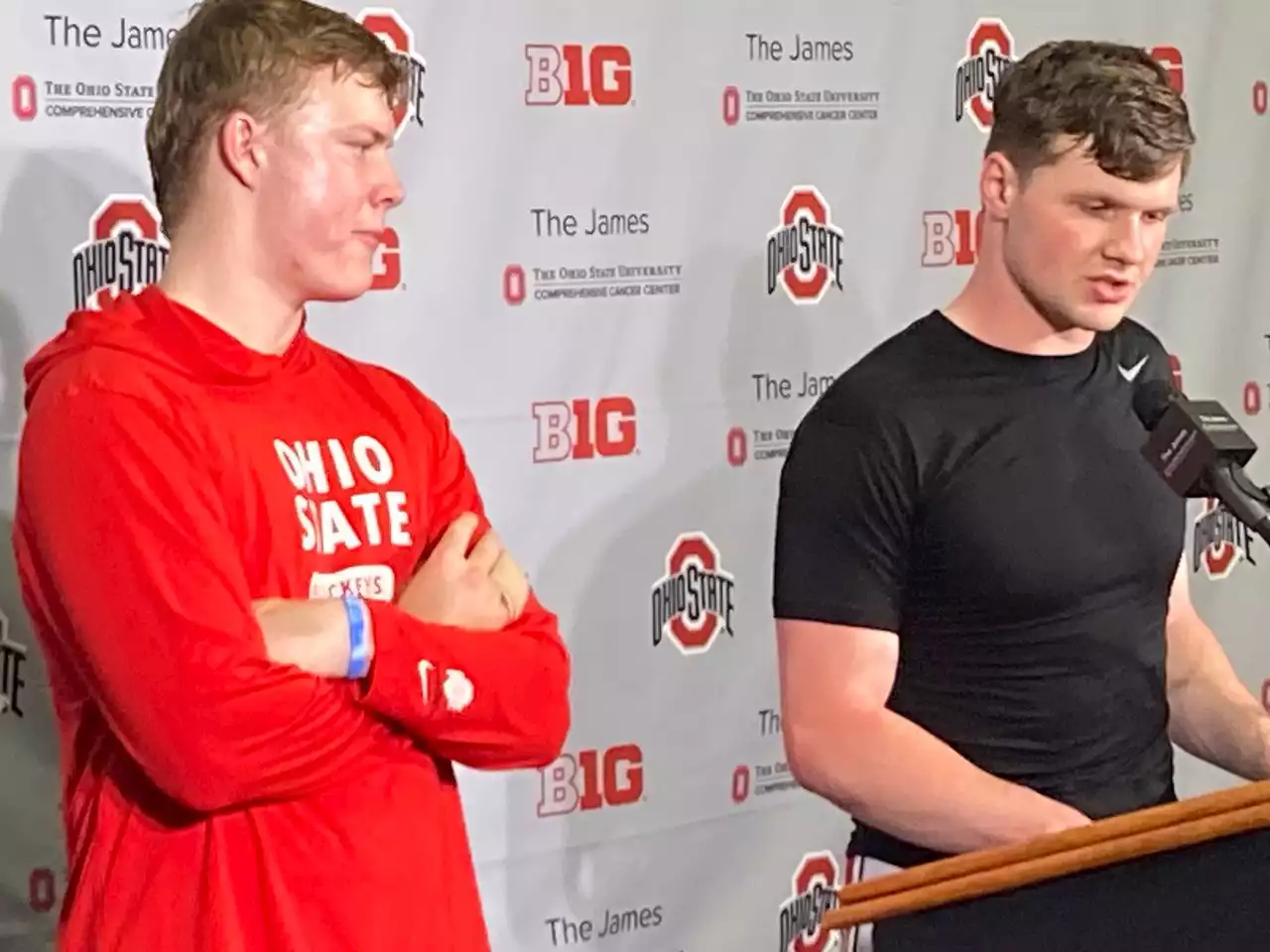 Ohio State football’s Ryan Day updates the Kyle McCord-Devin Brown quarterback competition