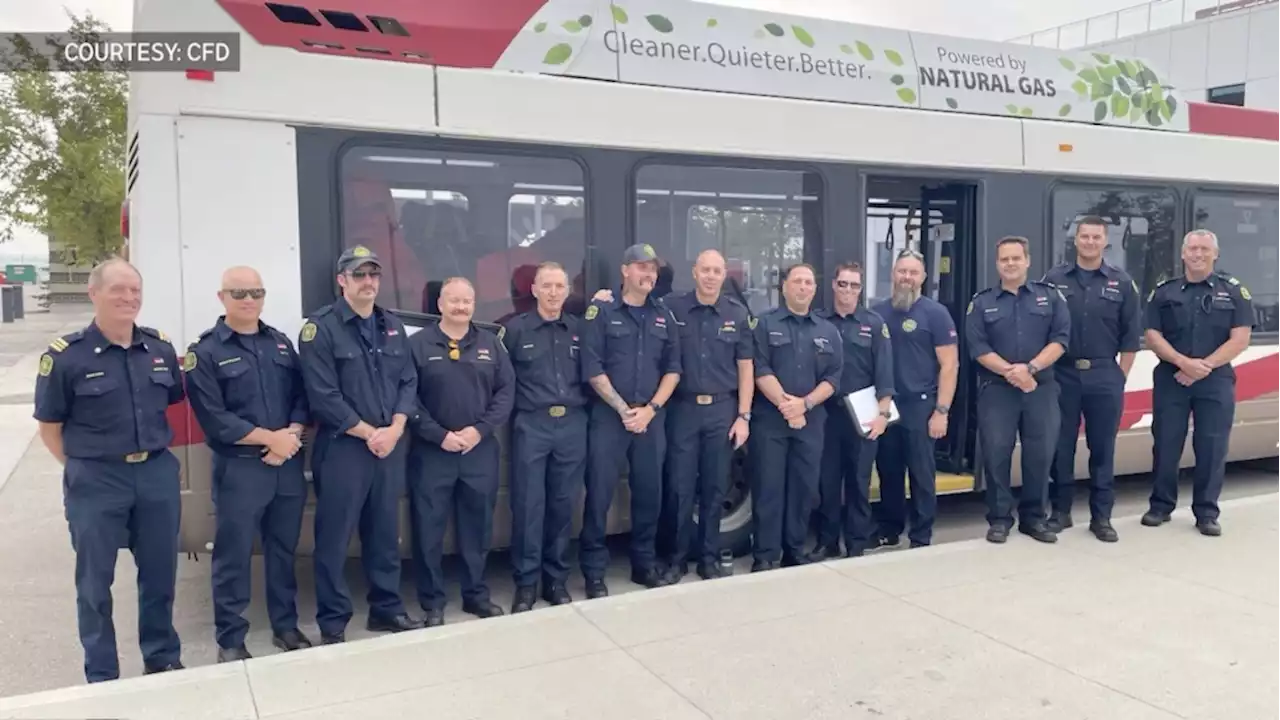 Nearly 2,500 evacuees in Calgary as local firefighters head to N.W.T. to battle wildfires