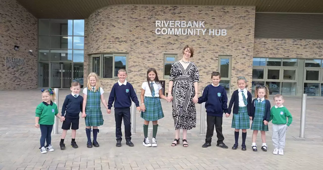 Lanarkshire's newest school welcomes first pupils