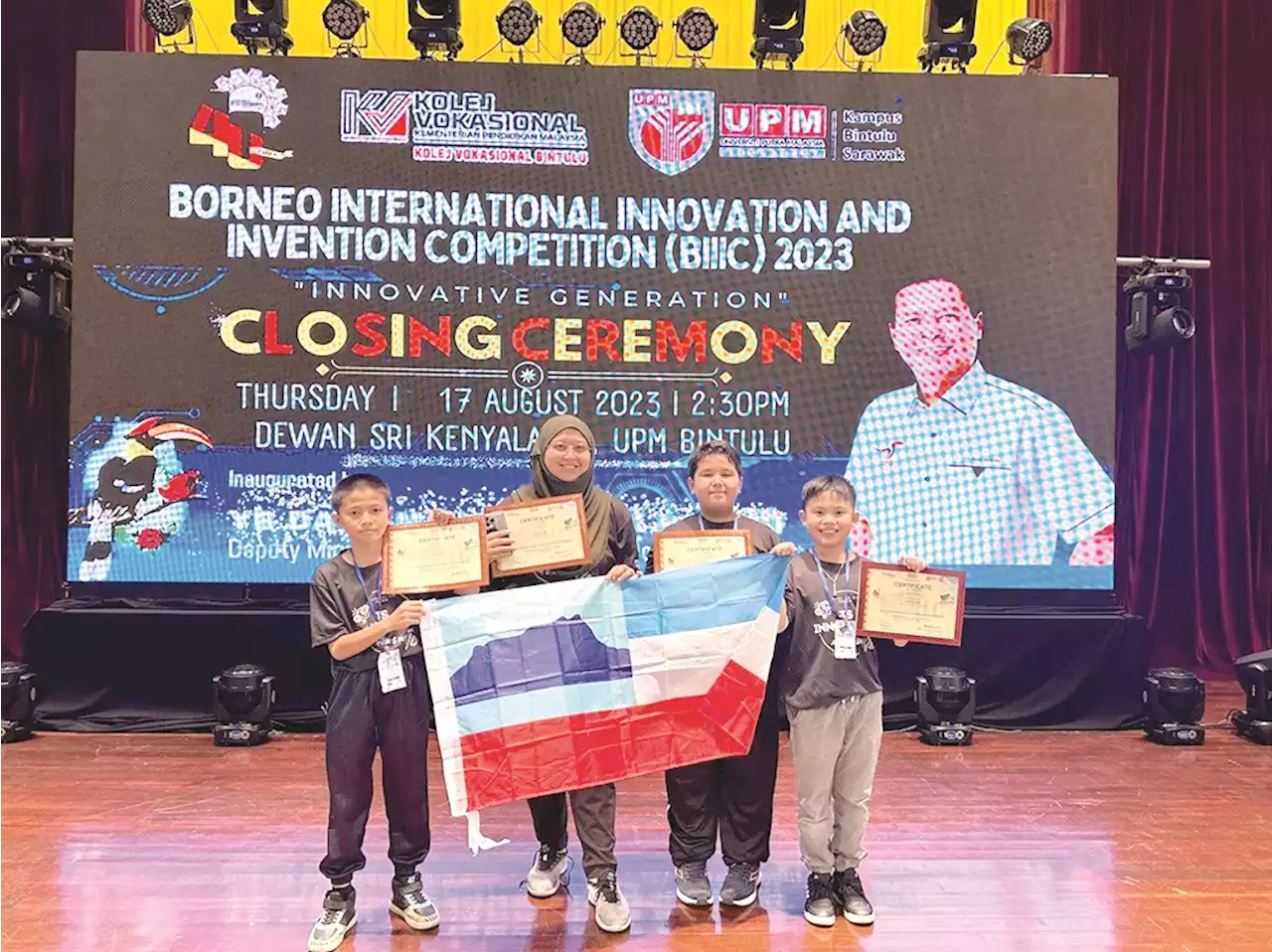 SJK© Tsi Sin Tenom bags Gold Award at BIIIC 2023