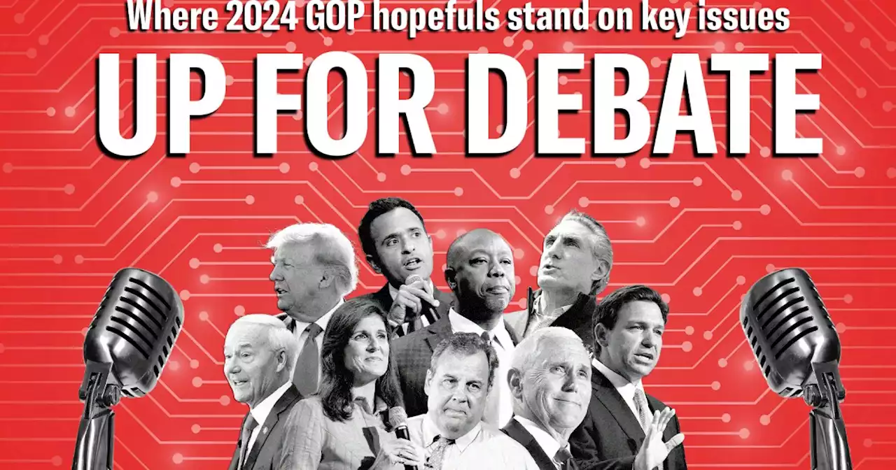 Up For Debate: Trump, DeSantis, and 2024 GOP hopefuls' stance on AI