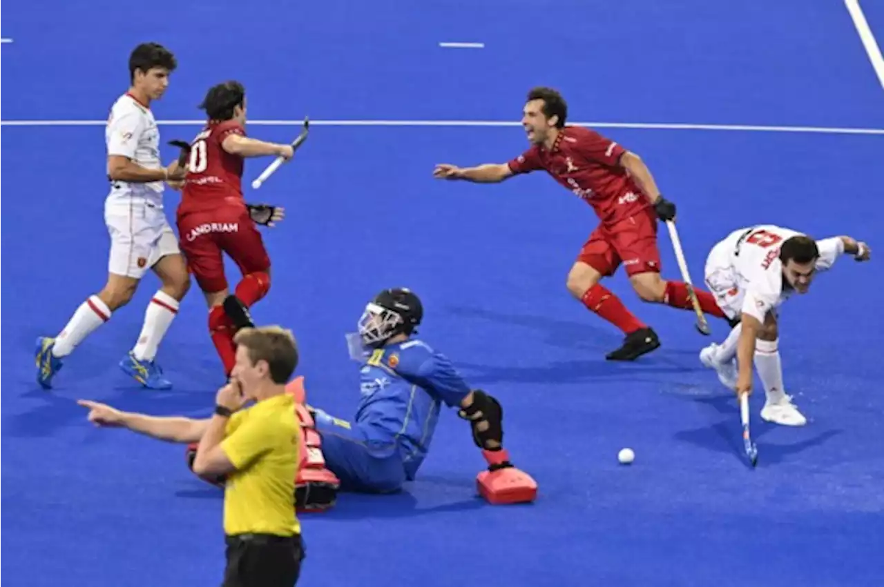 Imponerende Red Lions staan in halve finale EK hockey na ruime zege tegen Spanje