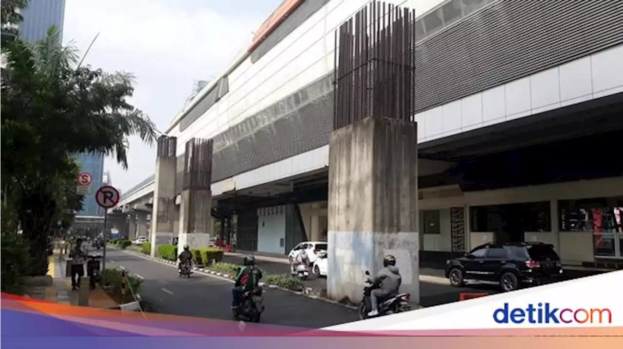 Melihat Peninggalan Proyek Mangkrak Monorel Jakarta, Kini Terbengkalai