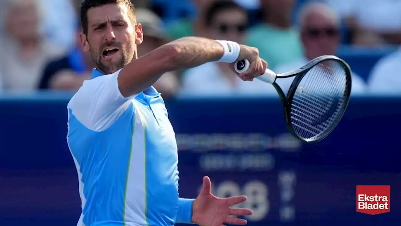 Djokovic tager revanche over Alcaraz i Cincinnati