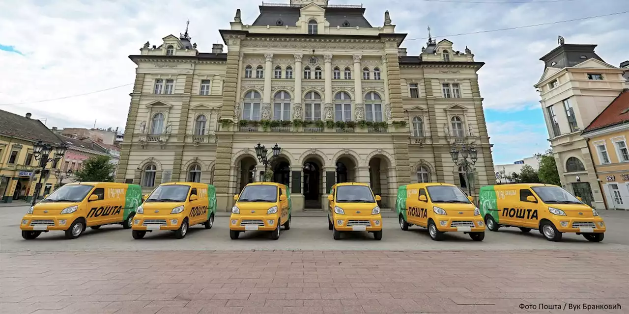 Serbische Post nimmt erste E-Transporter in Flotte auf