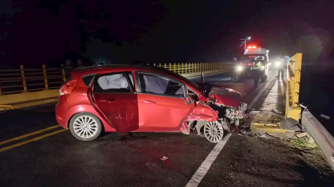 Accidente de tránsito en la Vía al Mar deja un muerto y tres heridos