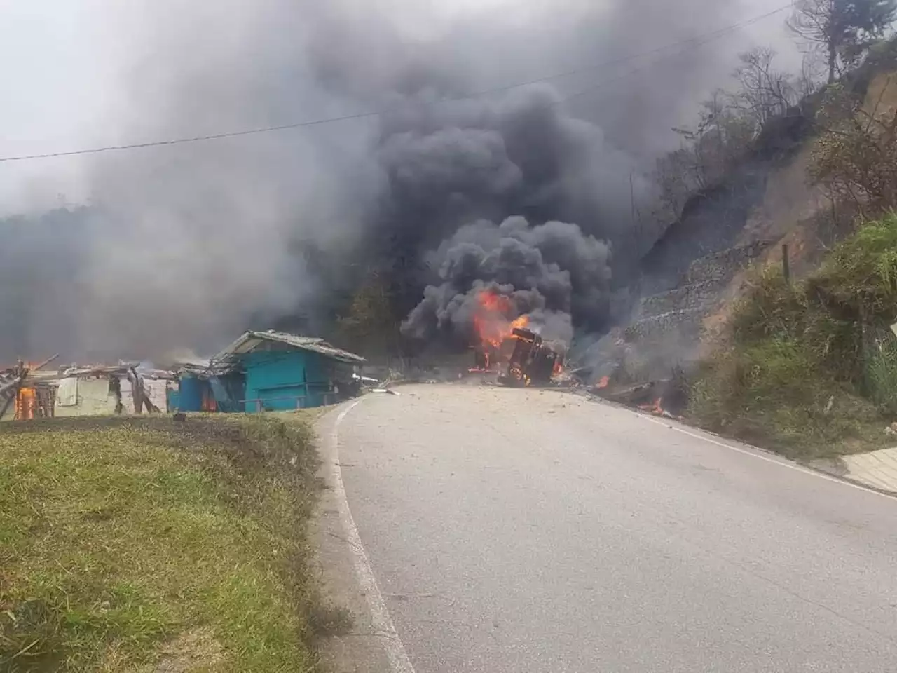 Detalles sobre explosión de carrotanque que dejó 1 muerto y 14 heridos