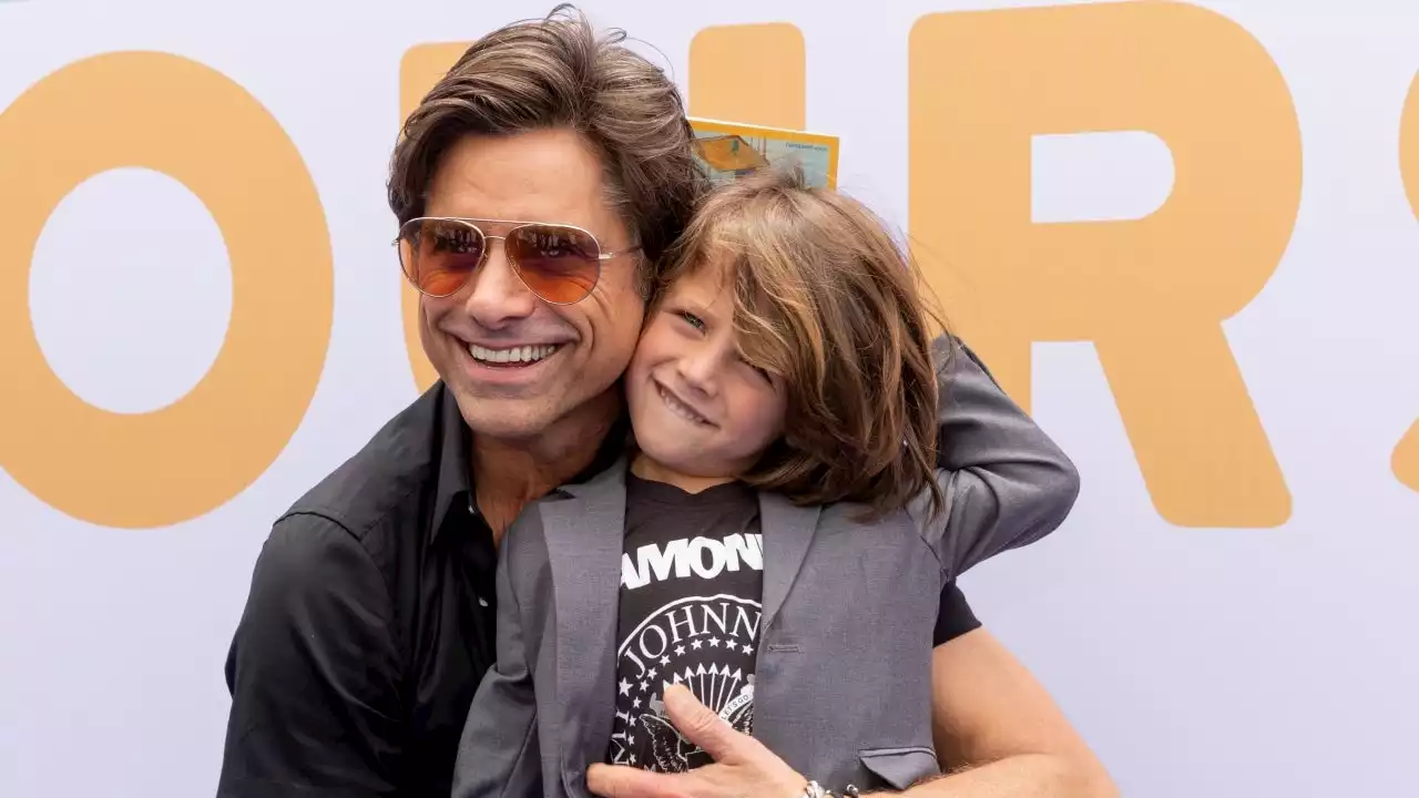 John Stamos Celebrates 60th Birthday Cuddled Up to Son Billy