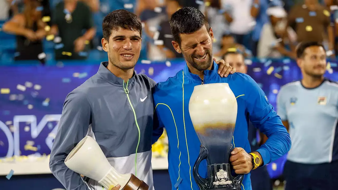 ATP Cincinnati: Djokovic vergleicht Final-Schlacht gegen Alcaraz mit Australian-Open-Klassiker gegen Nadal