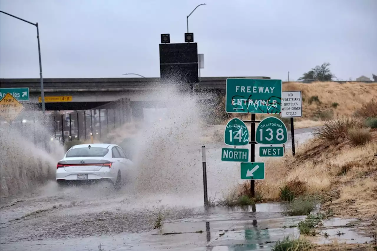 Extremwetter: Strum „Hilary“ erreicht Kalifornien