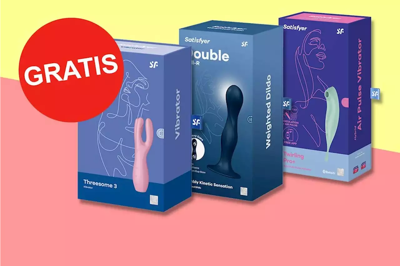 Heute Gratis-Sextoys bei Eis.de: Diese drei Satisfyer und Dessous-Set kostenlos