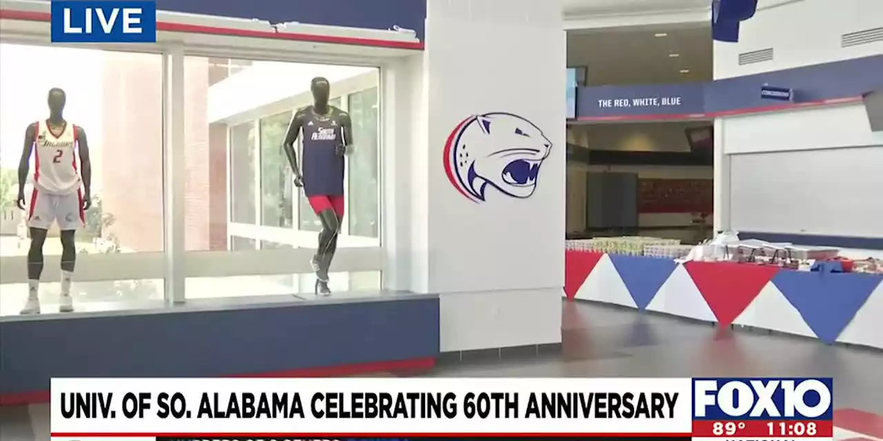 University of South Alabama celebrating 60th anniversary