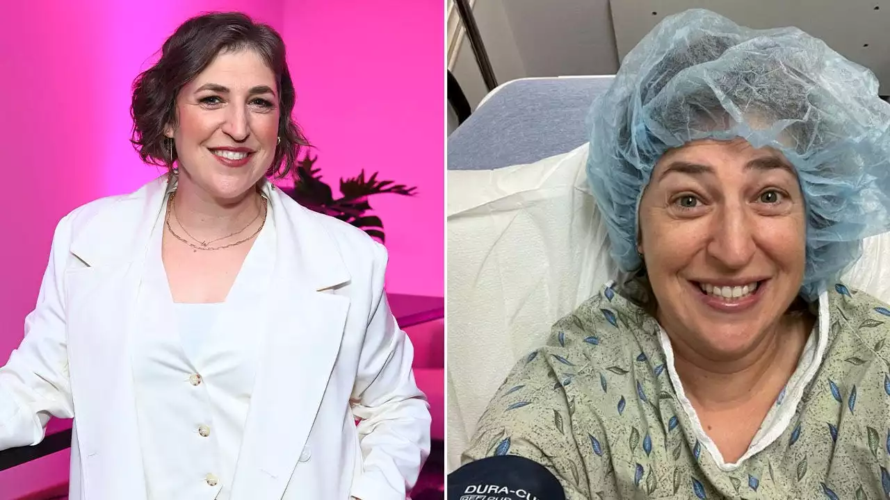 'Jeopardy!' host Mayim Bialik shares photos from hospital: 'It's not terribly fun getting older'