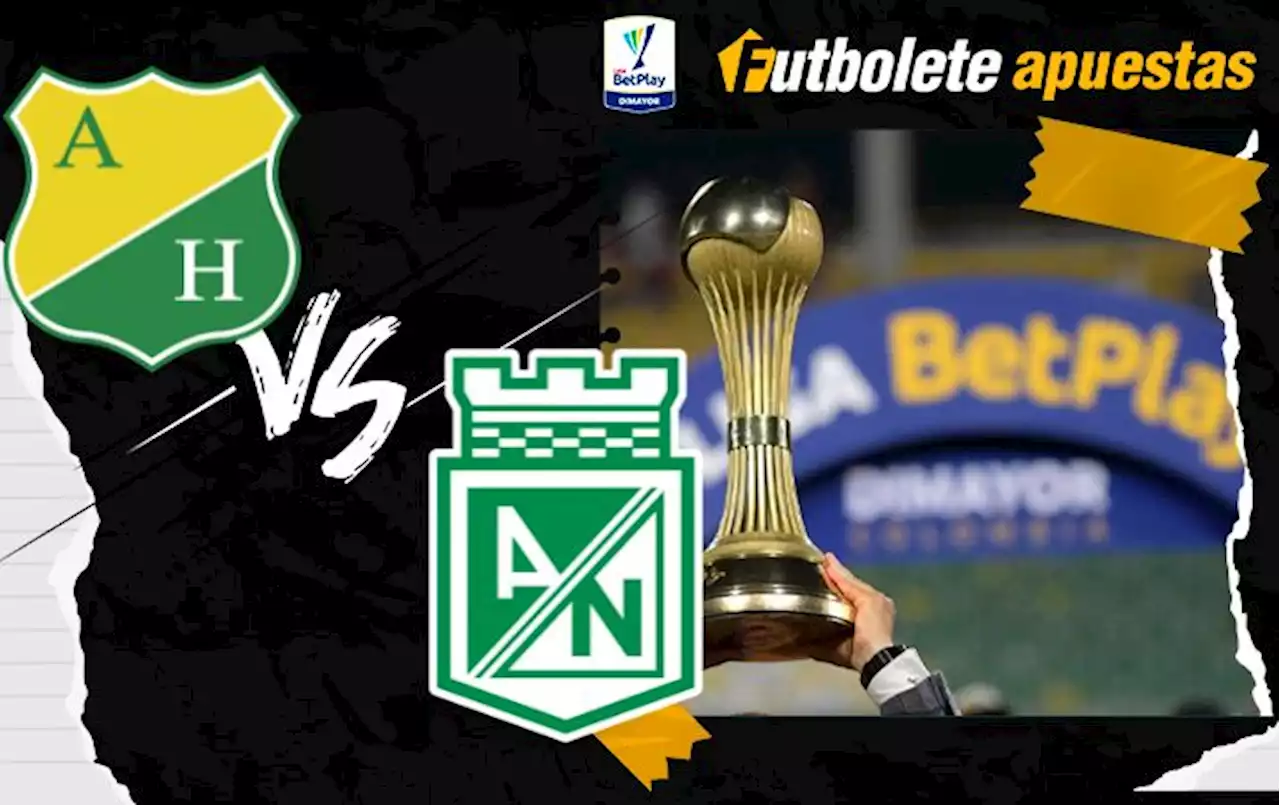 Pronósticos Huila vs. Atlético Nacional de la liga colombiana | 20/08/23