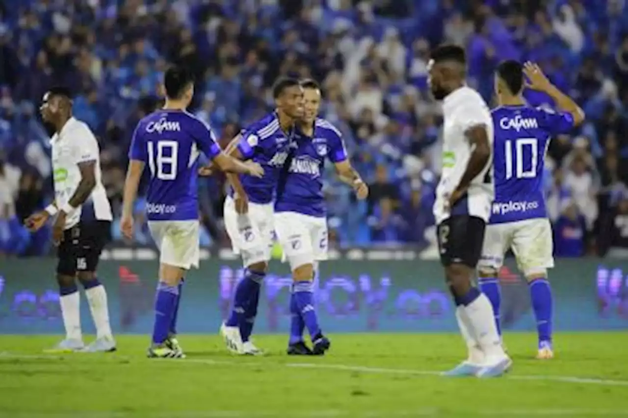 Millonarios venció a Once Caldas y logró su segunda victoria en Liga