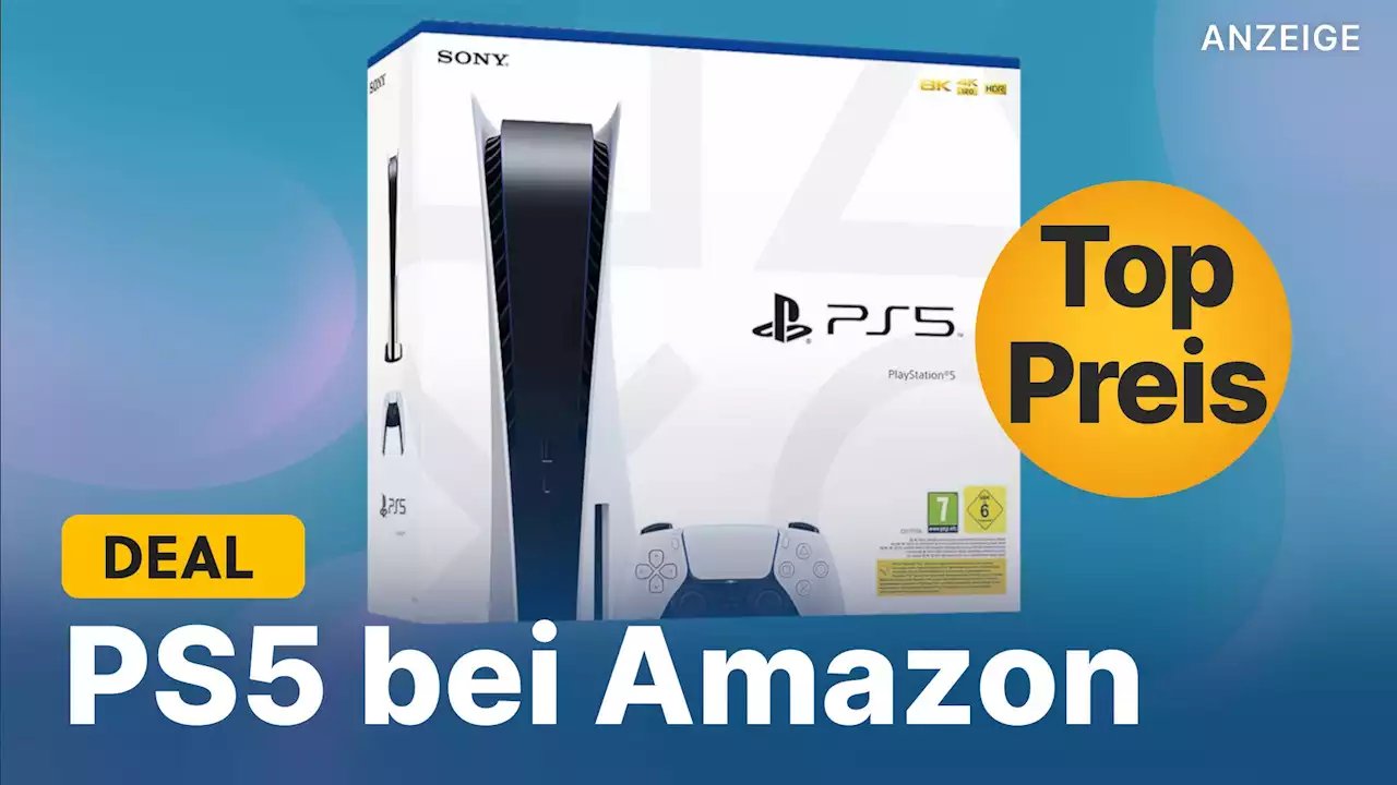 PS5 günstig bei Amazon: Die Disc Edition gibt’s jetzt wieder zum Toppreis im Angebot