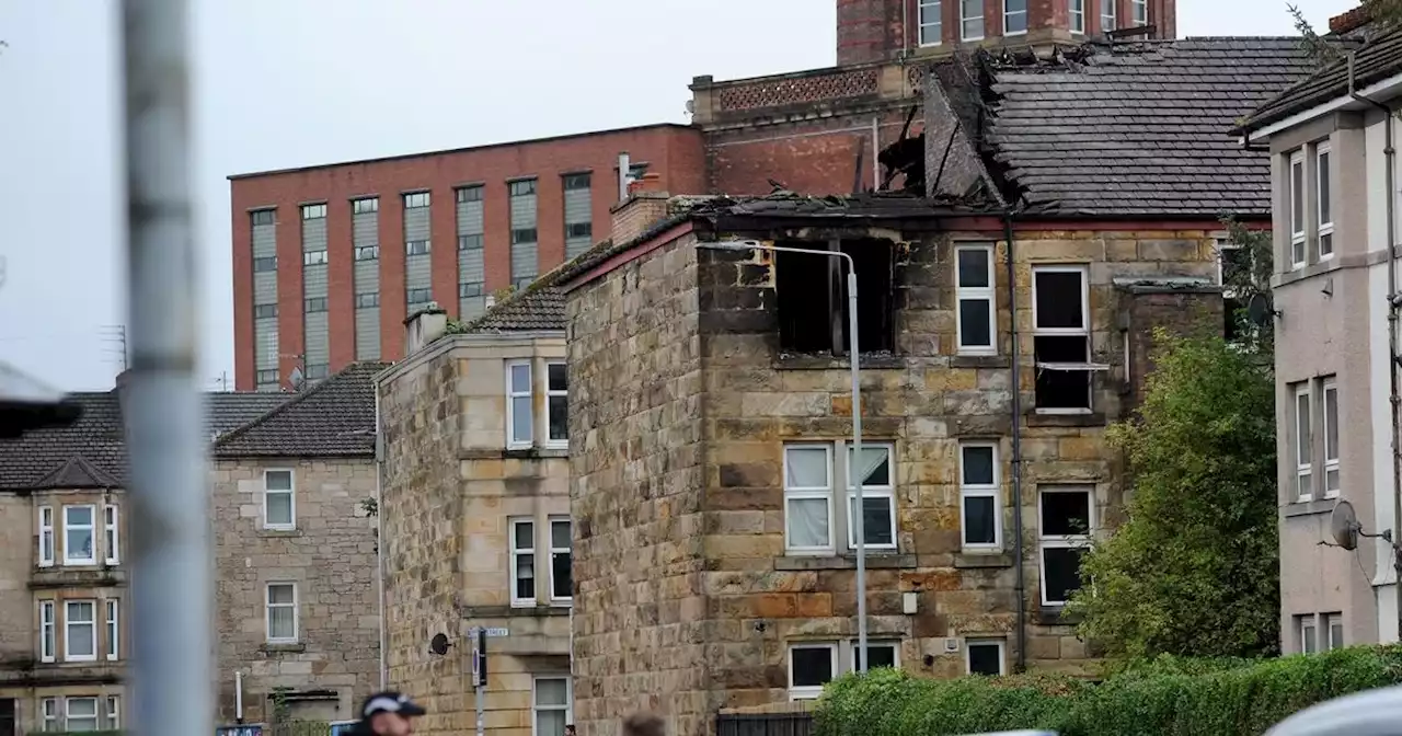 Dad killed in devastating Paisley fire named as tributes paid to 'crackin mate'