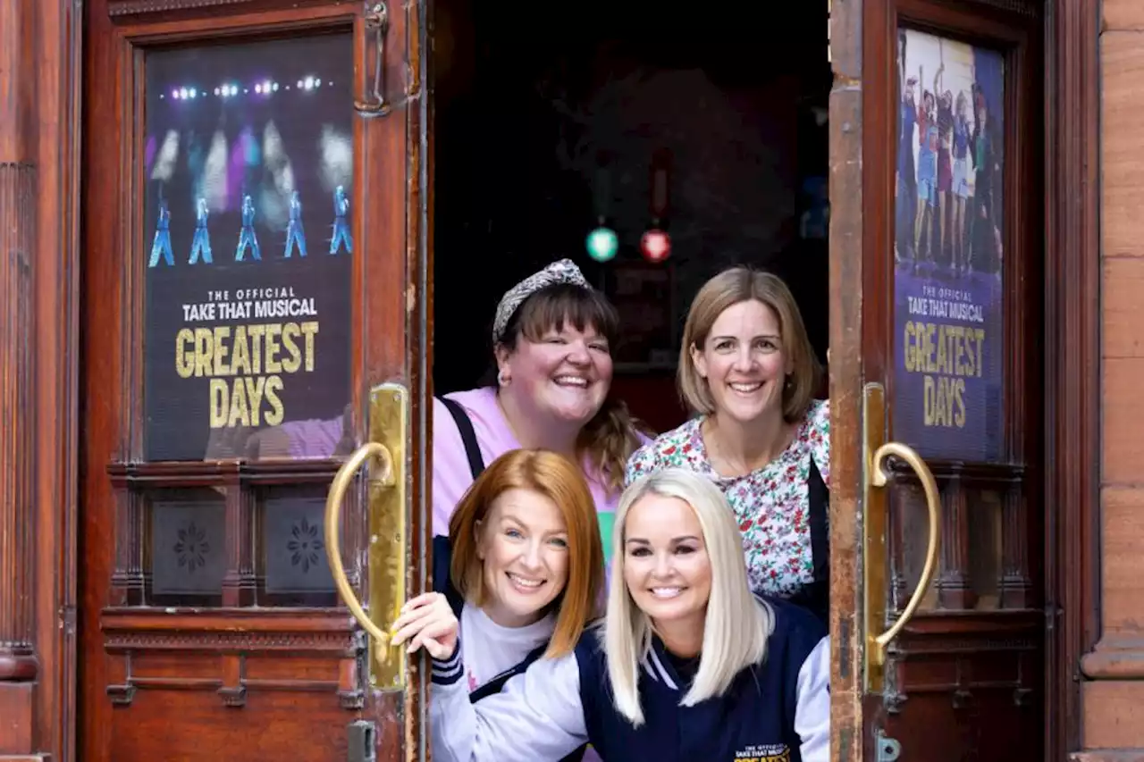 Jennifer Ellison and co-stars launch Take That musical