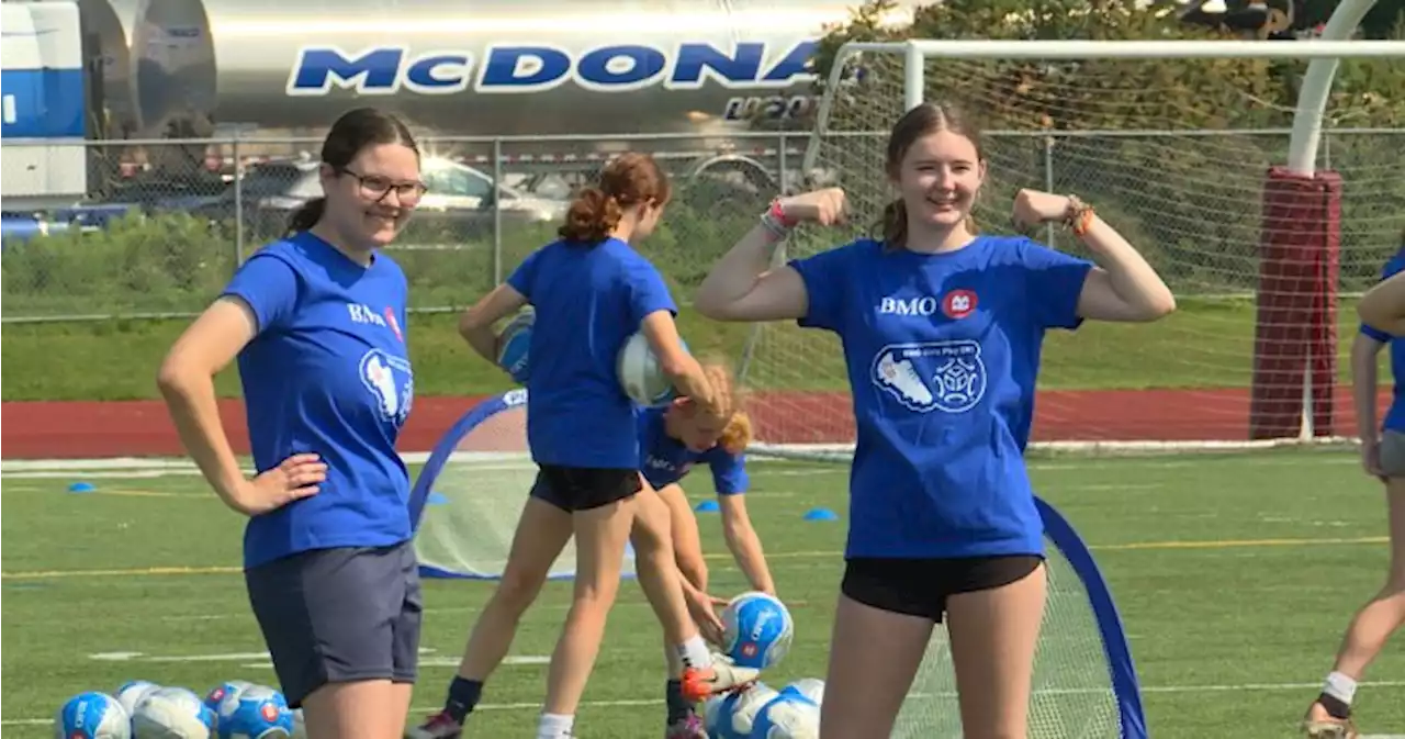 BMO brings girls’ soccer coaching clinic to Kingston, Ont.