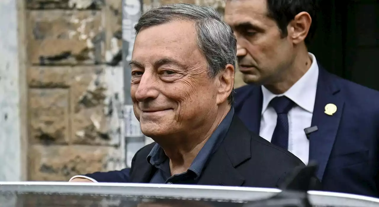 Mario Draghi a Città della Pieve insieme alla famiglia per le vacanze di agosto