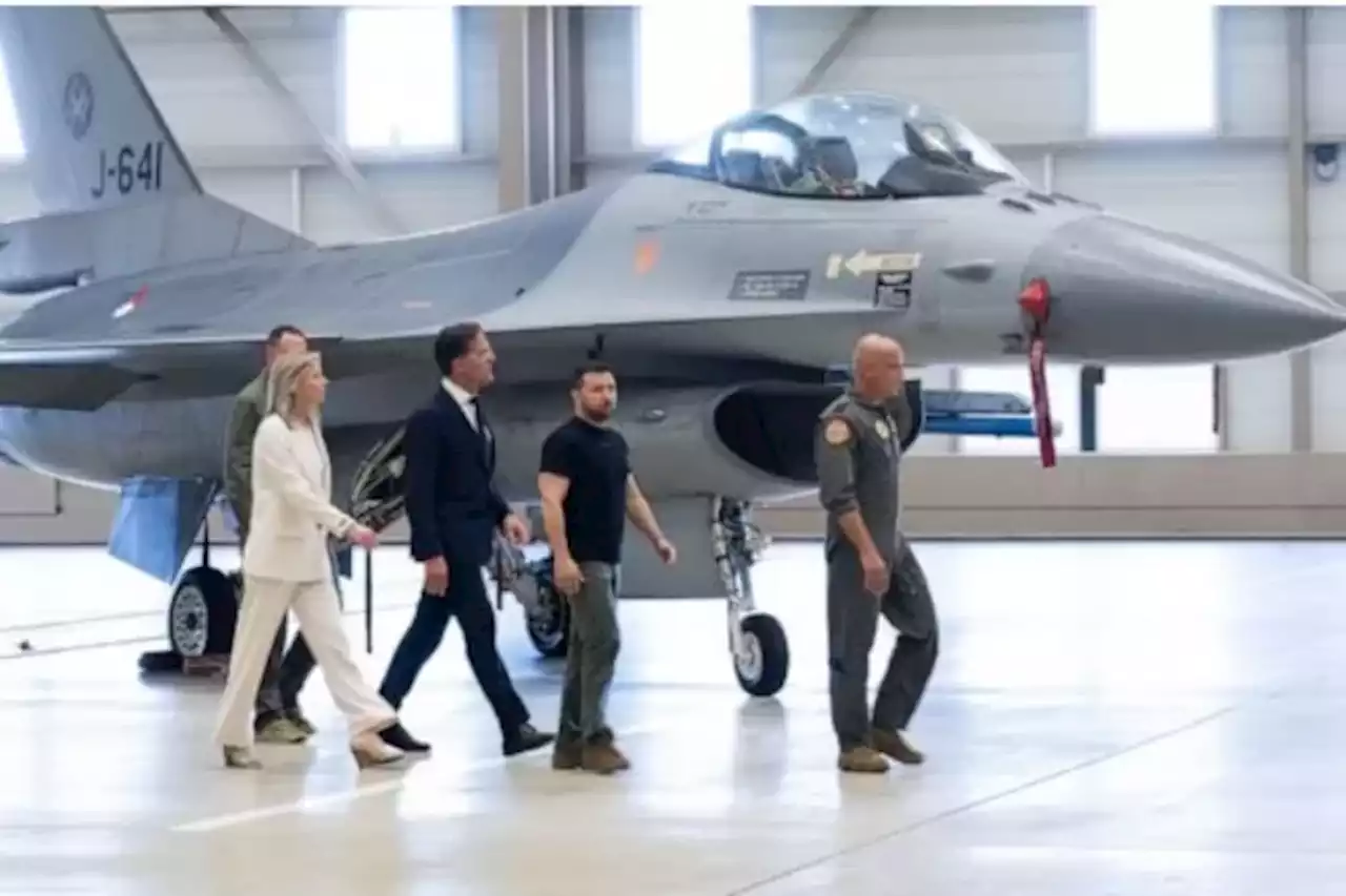 Denmark dan Belanda Beri Bantuan Jet Tempur F-16, Zelensky: Keputusan Bersejarah