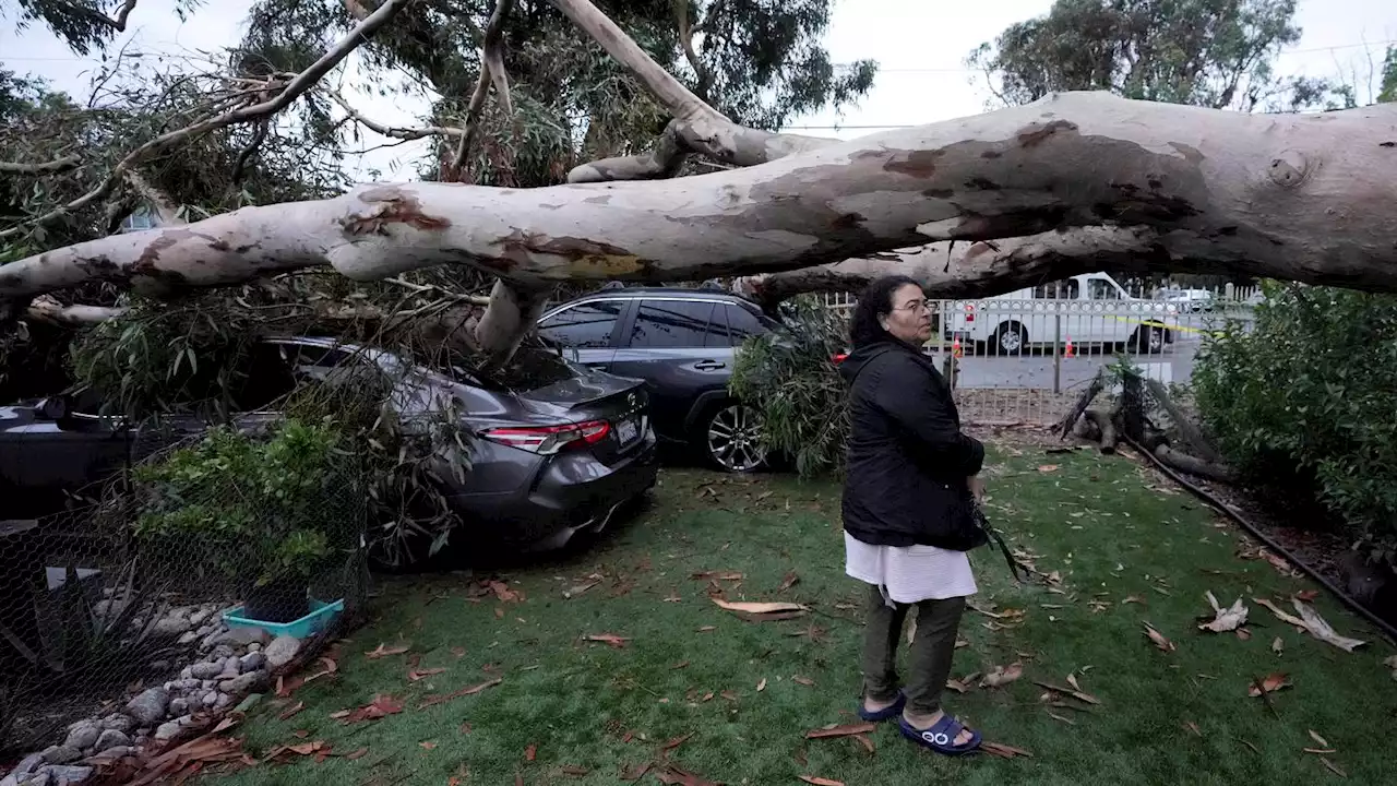 Post-Tropical Storm Hilary pushes into Nevada after drenching Southern California