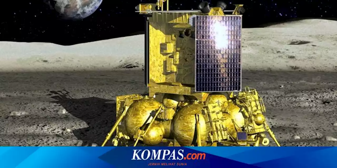 Apa Itu Luna 25, Wahana Antariksa Rusia yang Menabrak Permukaan Bulan?