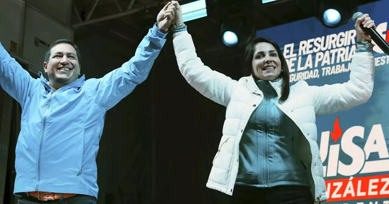 Ecuador's presidential election moves toward a runoff vote in October