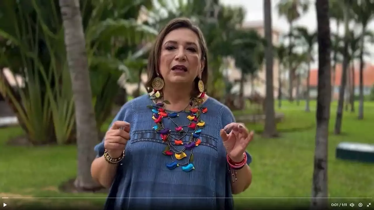 'Ya basta de sacar de contexto mis palabras', responde Xóchitl Gálvez