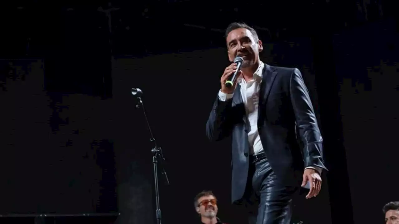 Esposo de Mara Lezama abre el concierto de Alejandro Fernández