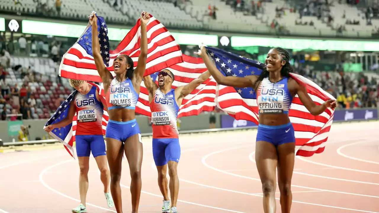 World Championships 2023: USA Wins 4x400m Mixed Relay Gold, Set New World Record