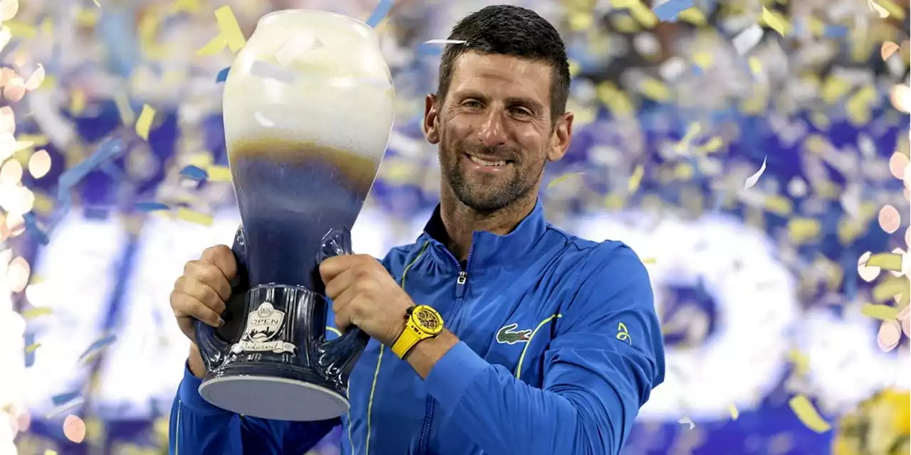 Tennis : Djokovic s’impose à Cincinnati après une nouvelle finale dantesque face à Alcaraz